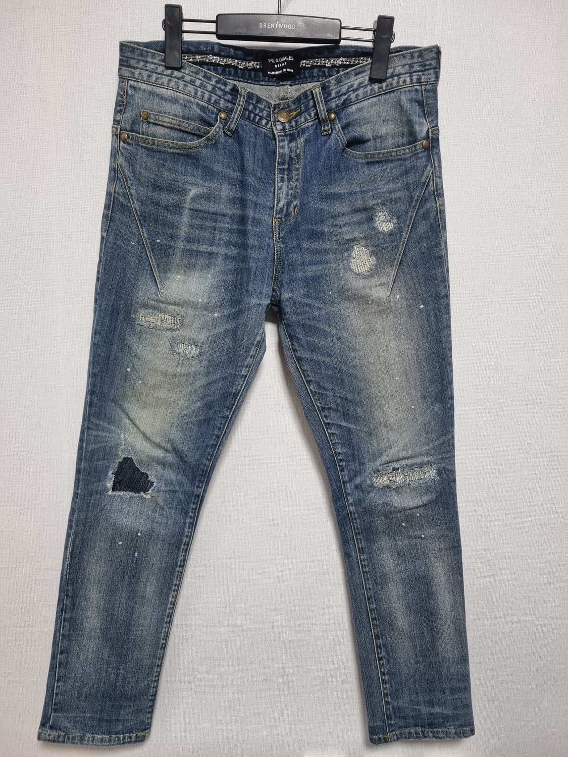 넘버나인 데님 팬츠 상품이미지1