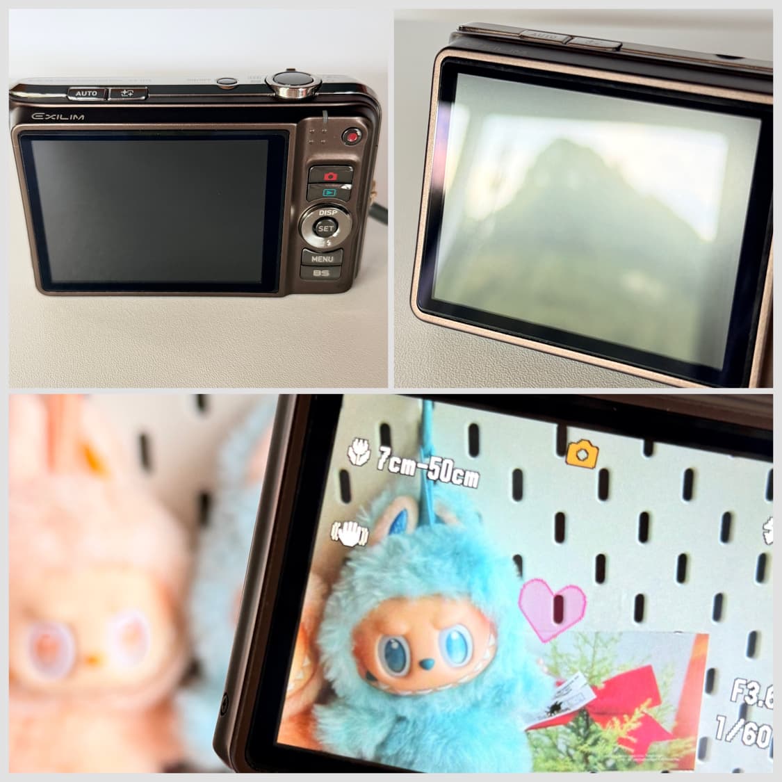 ✨츄 디카 미품✨CASIO 카시오 엑슬림 ex-h15 쵸코브라운🤎 상품이미지7