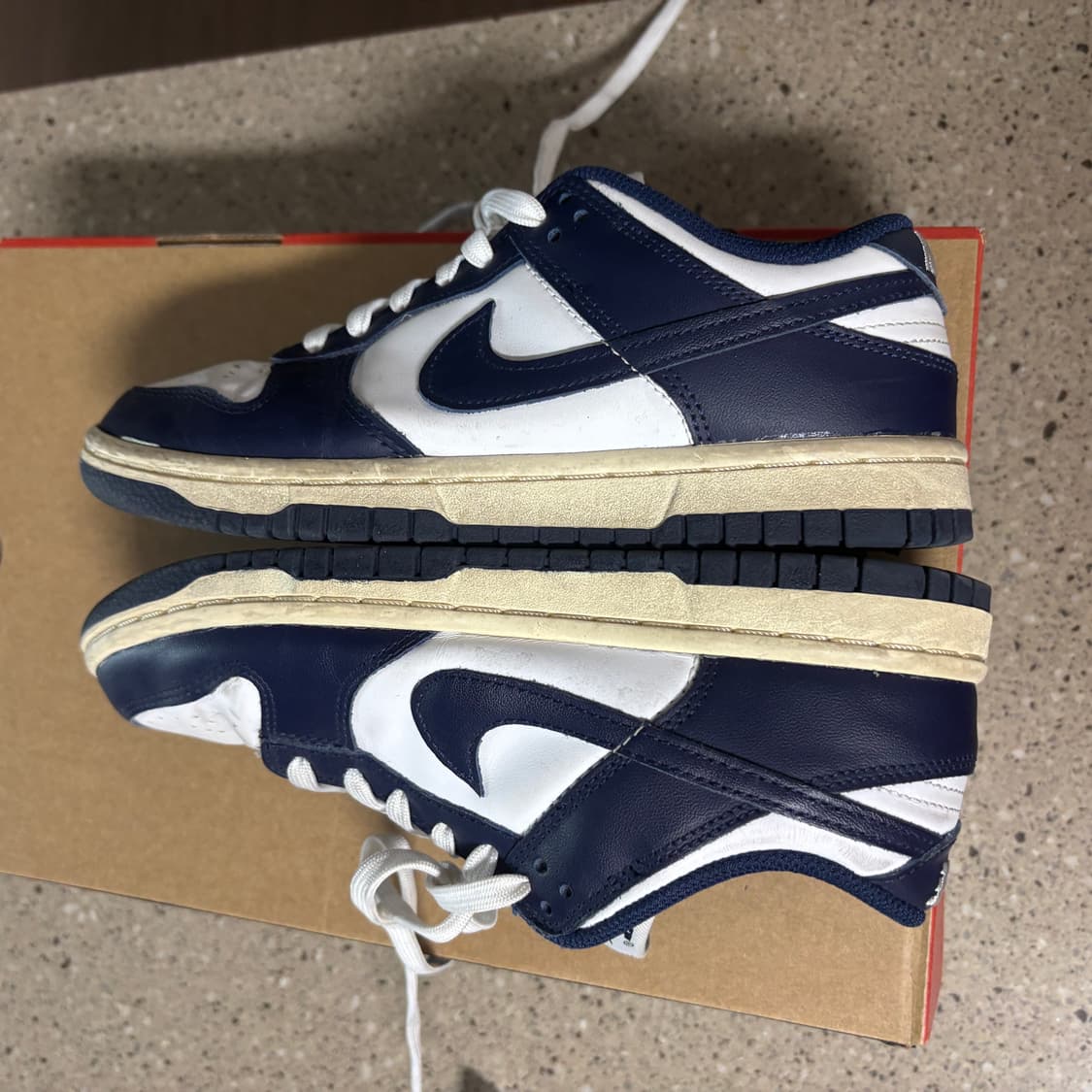 덩크로우 미드나잇 네이비 230사이즈 판매합니다 상품이미지5