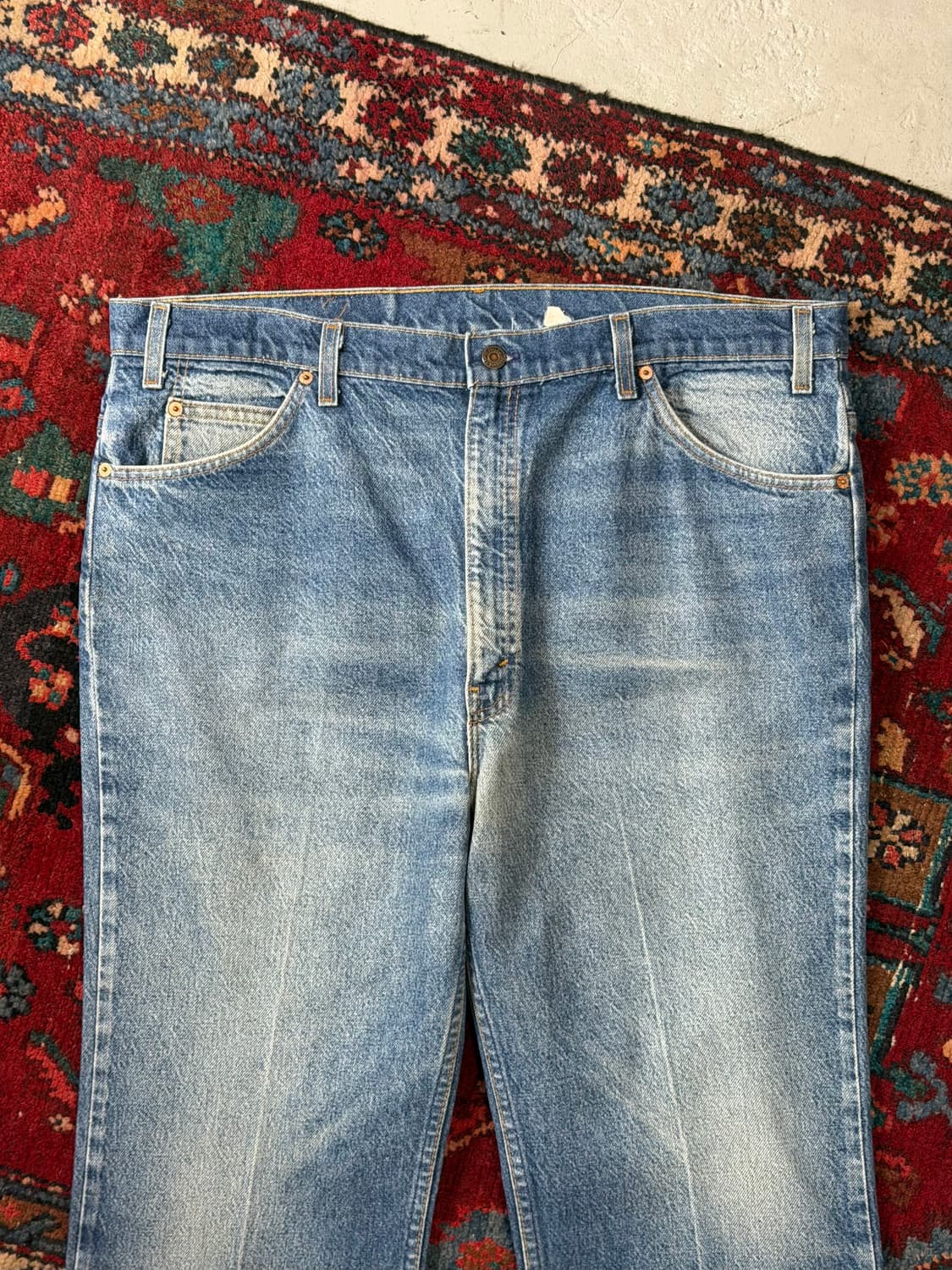 90’s USA 빈티지 리바이스 517 오렌지탭 부츠컷 리바이스 청바지 상품이미지5