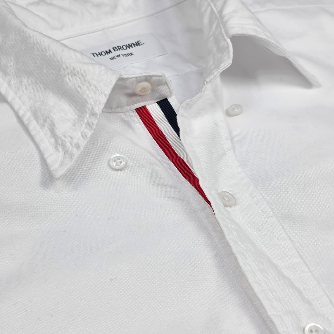 톰브라운 히든삼선 옥스포드 셔츠 상품이미지3