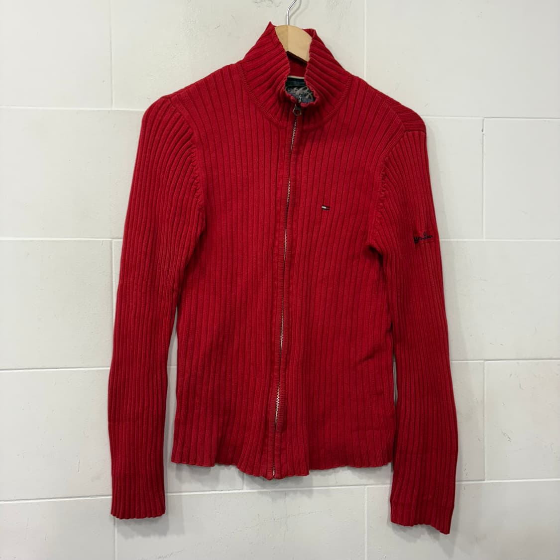타미힐피거 니트집업 상품이미지1