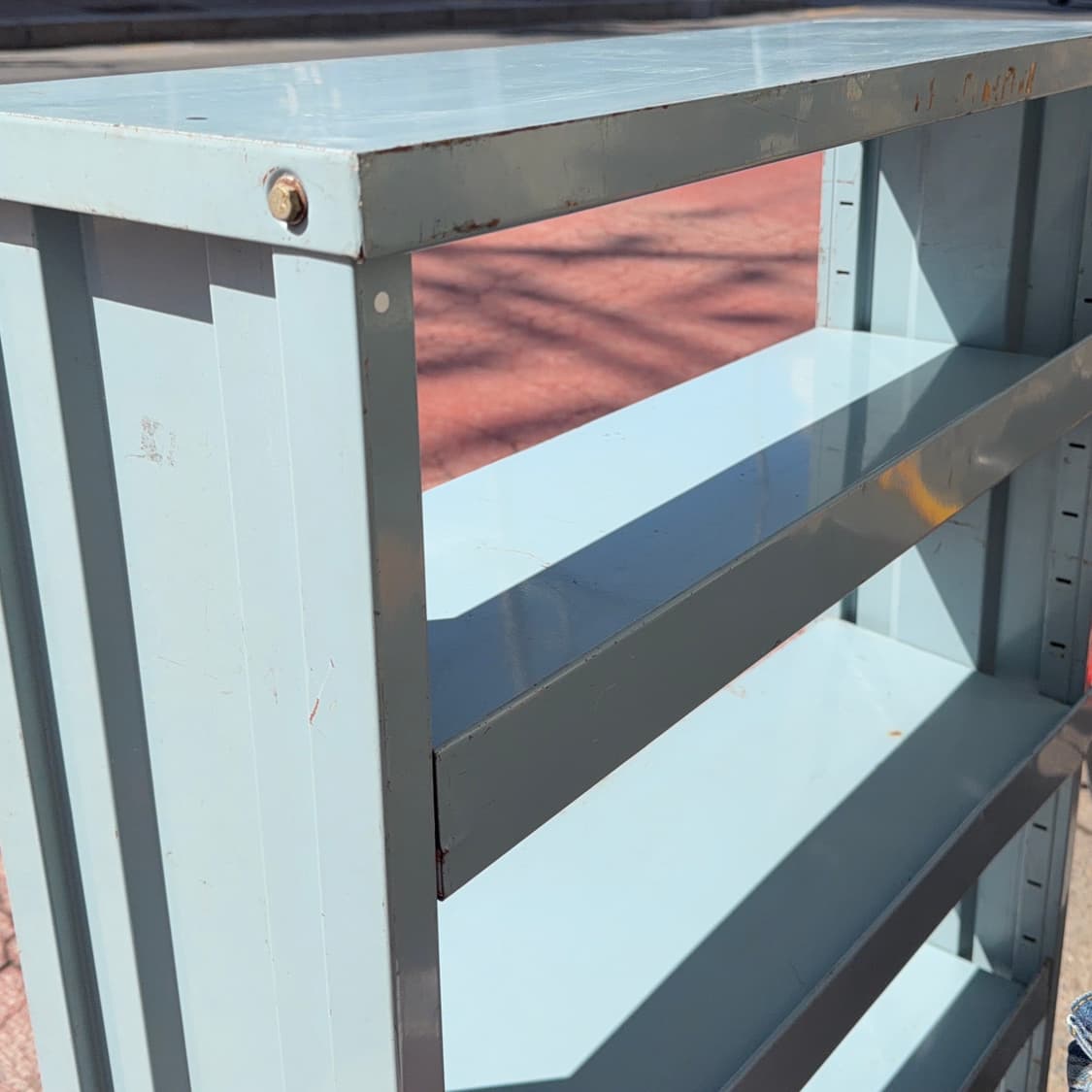 빈티지 소품 미국 철제 선반 상품이미지5