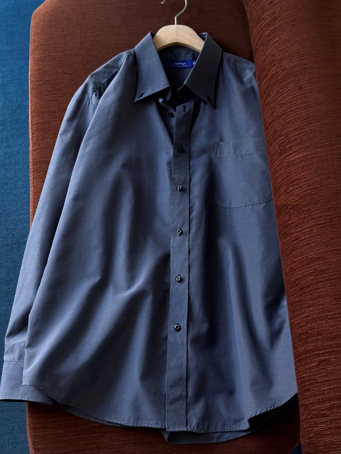 High count poly multi stripe B/D shirt 상품이미지2