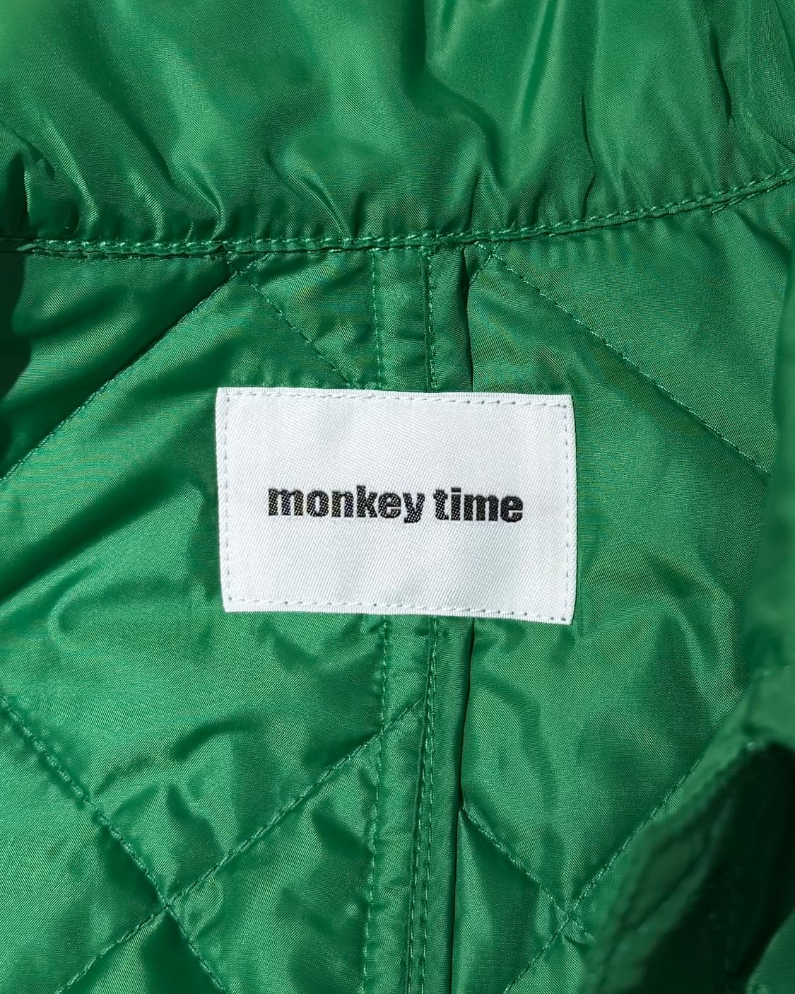 몽키 타임 그린 PE TFT  퀼티드 셔츠 자켓 상품이미지7