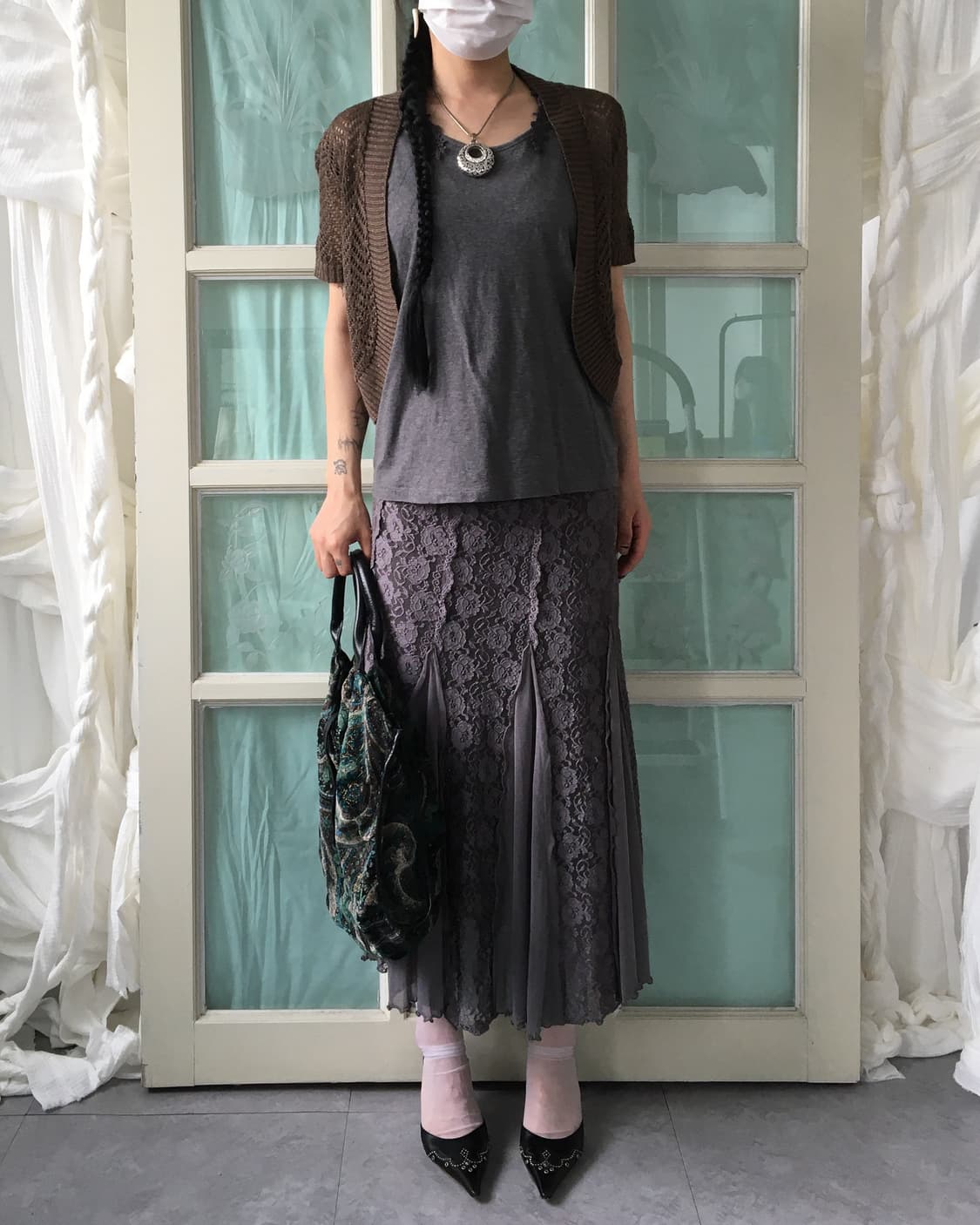 Crochet open cardigan 상품이미지5