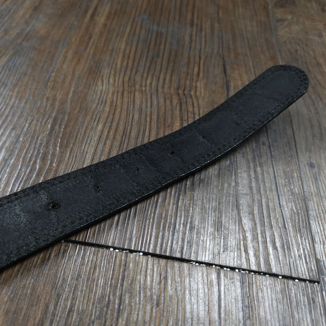 로베르타 디 까메리노 이태리 웨스턴 레더 버클 벨트 상품이미지5