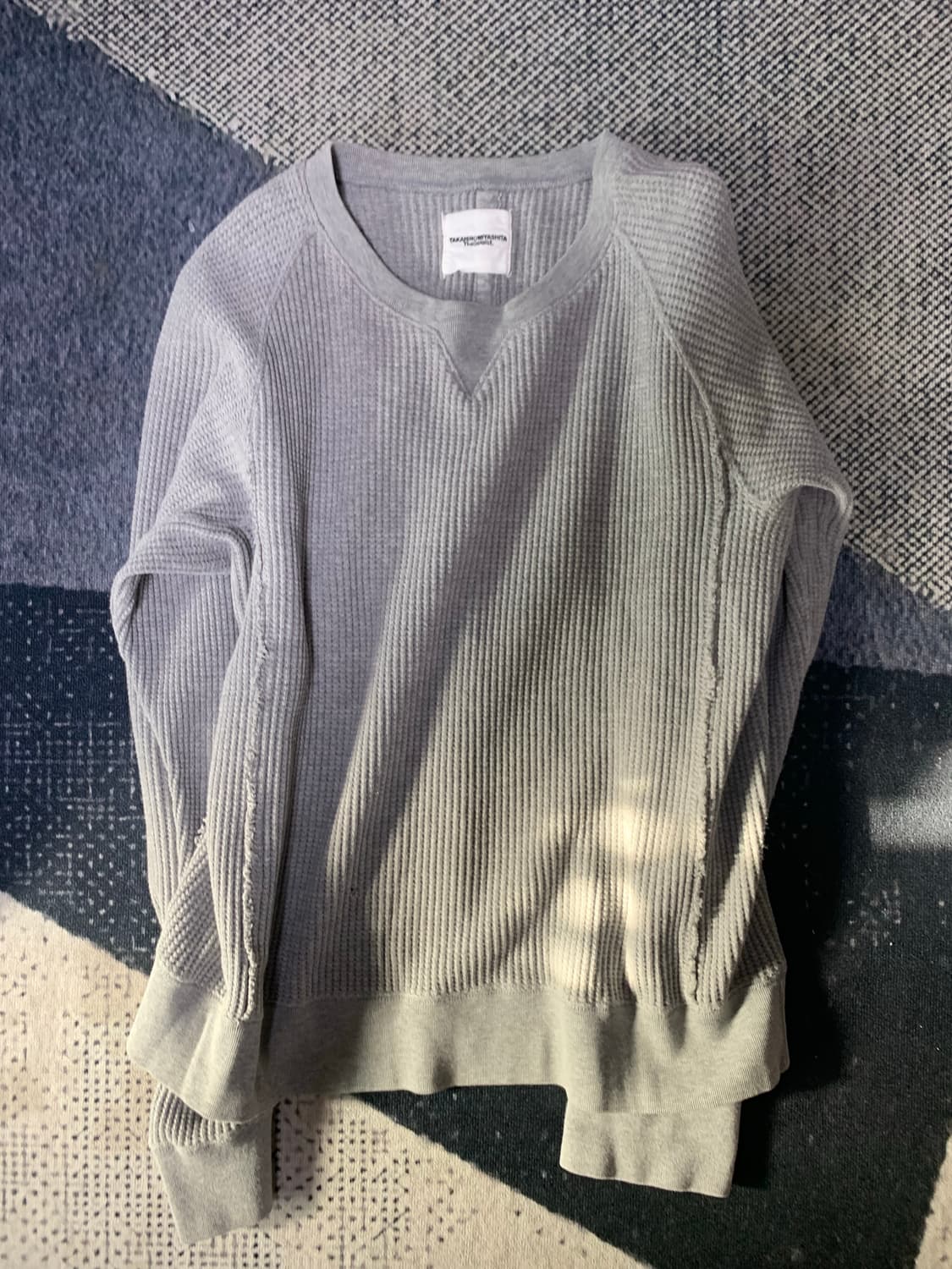 soloist waffle thermal crewneck 48size 상품이미지1