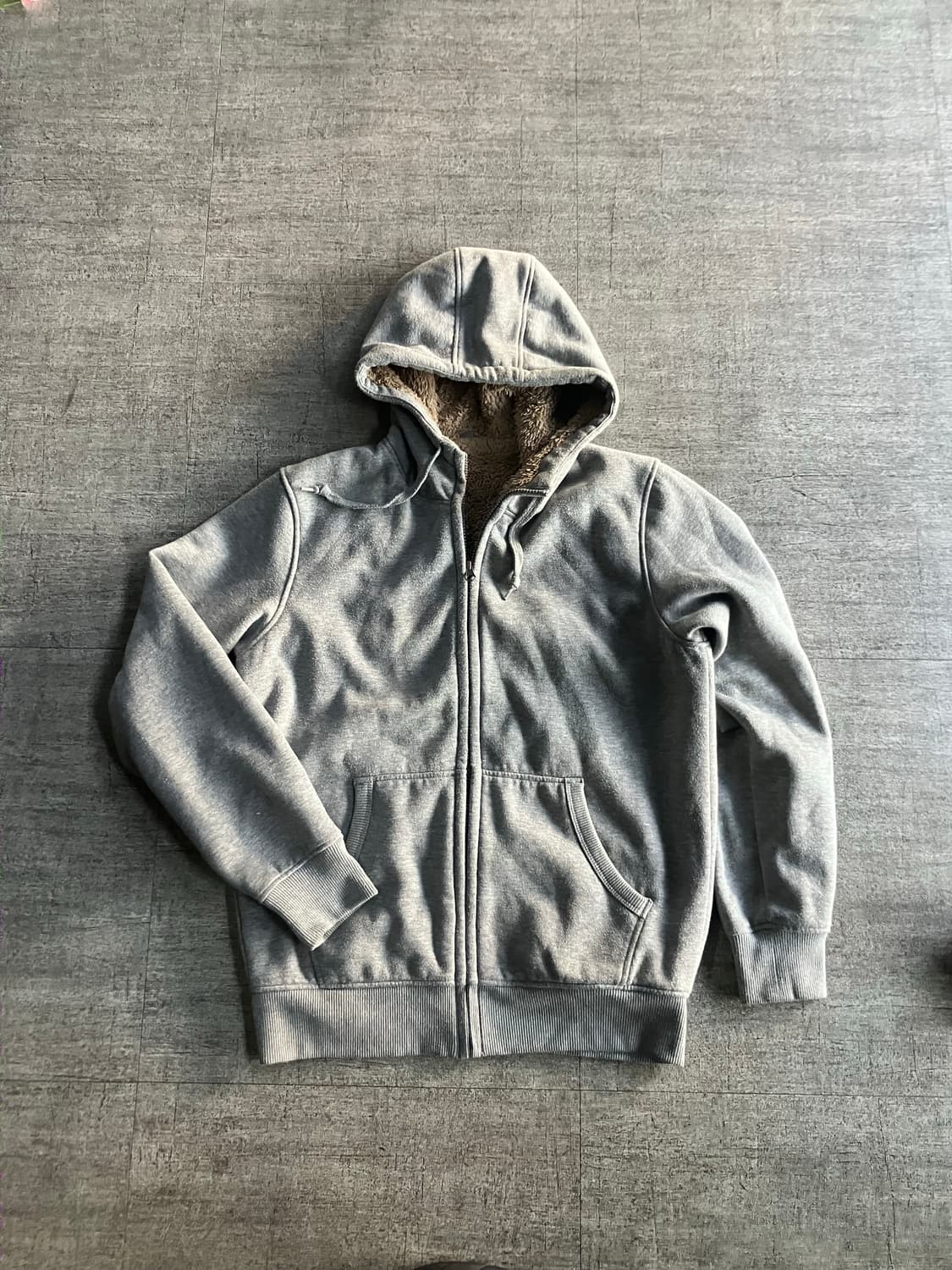 Uniqlo 유니클로 올드스쿨아메카지 보라털 울프 후드집업 상품이미지1