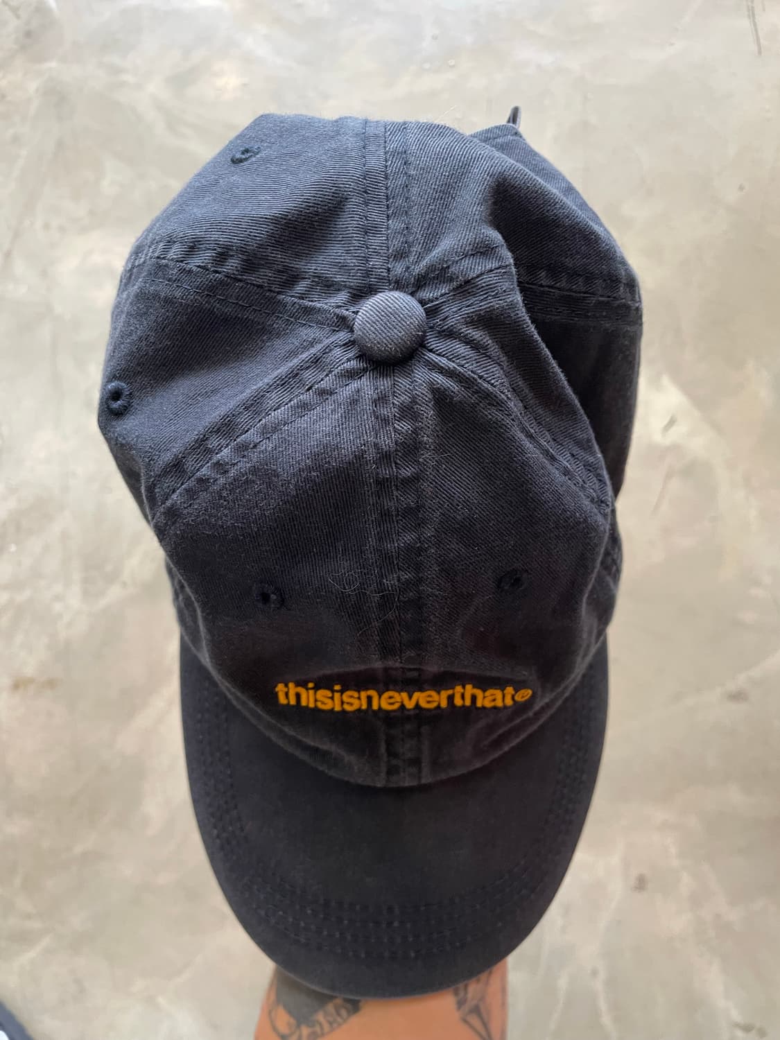 Thisisneverthat 디네댓 볼캡 네이비 상품이미지5