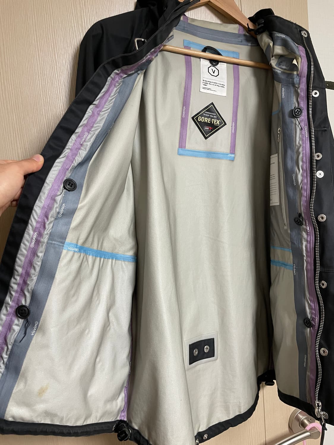 비즈빔 고어텍스 야상 자켓 상품이미지5