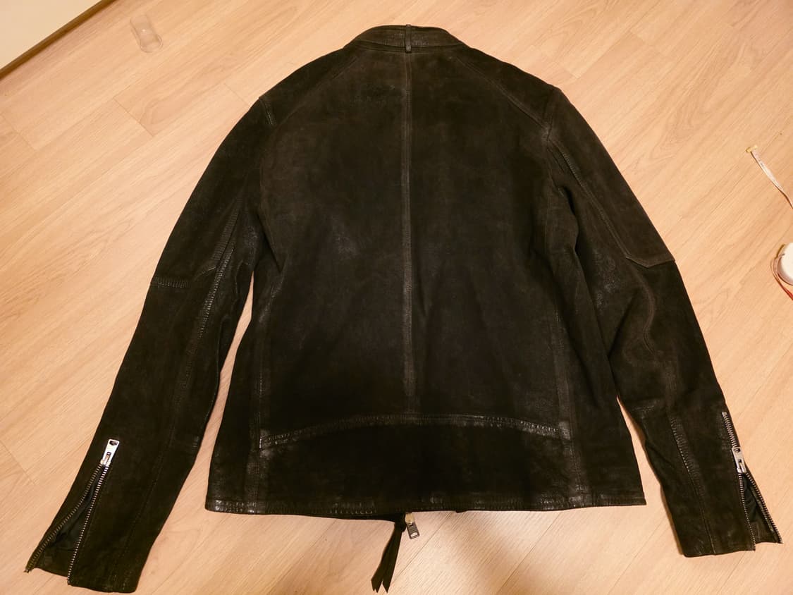 올세인츠 블랙 양가죽자켓 상품이미지2