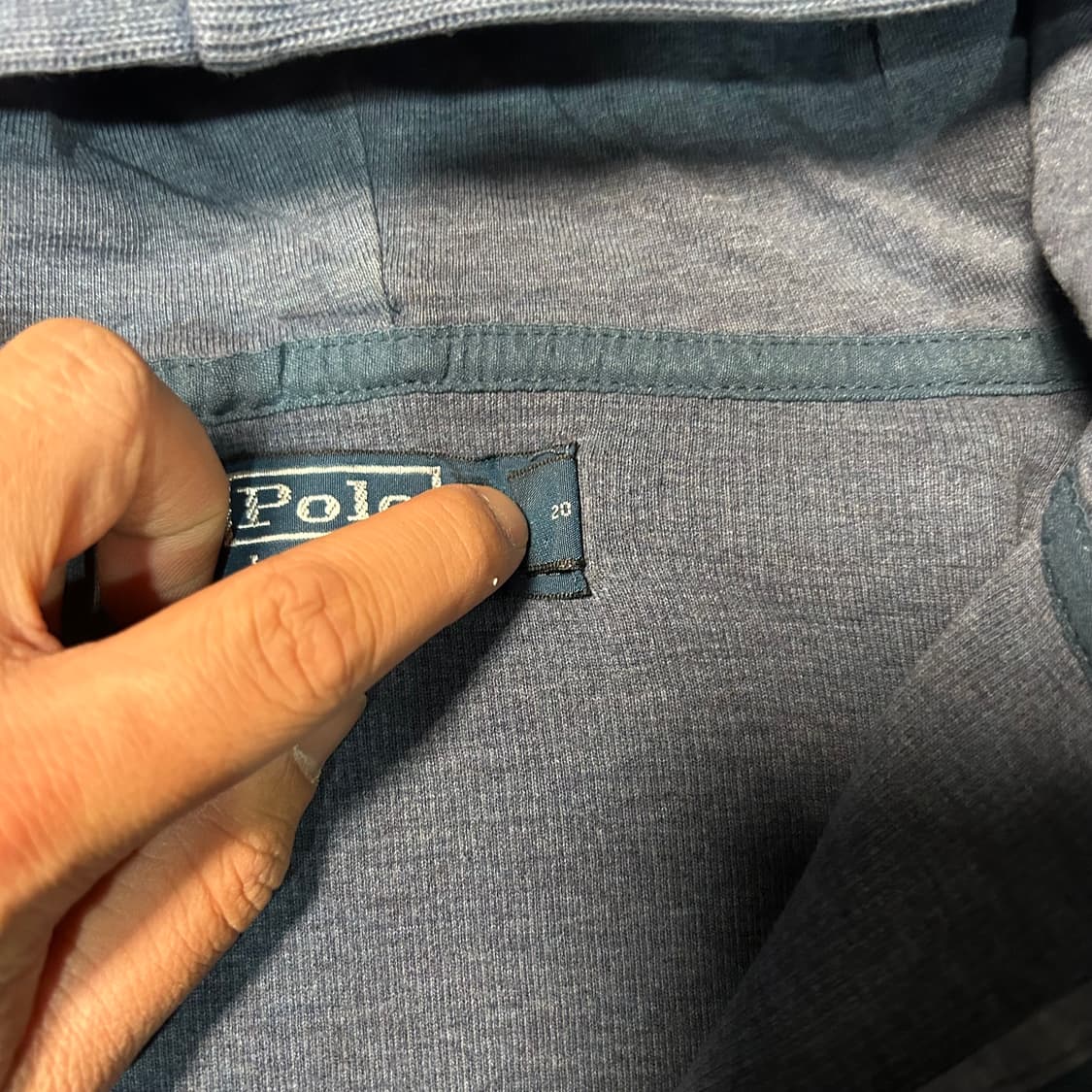 [XL] 폴로 랄프로렌 스몰 포니 크롭 후드 집업 상품이미지5