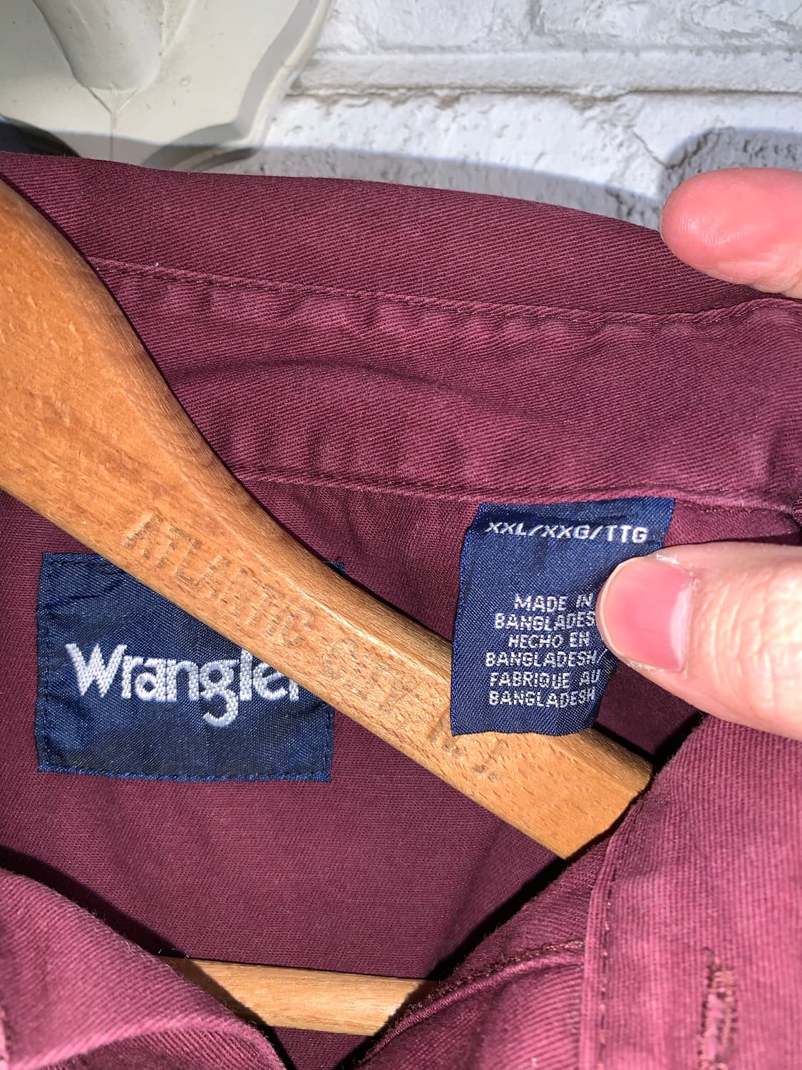 빈티지 랭글러 웨스턴 셔츠 110 2XL 상품이미지3