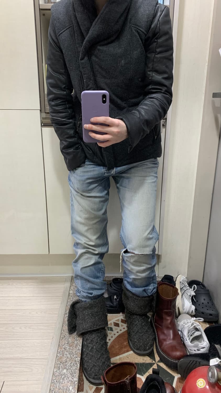 Helmut lang leather vest padding set 상품이미지5