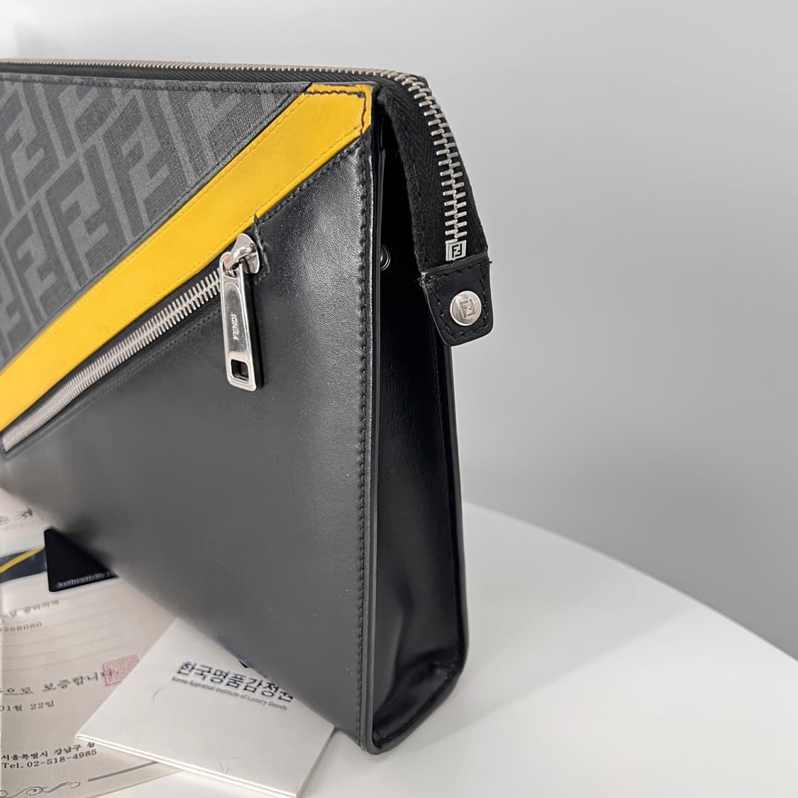 [감정완료] 펜디 FF 로고 클러치백 (7VA491) 상품이미지7
