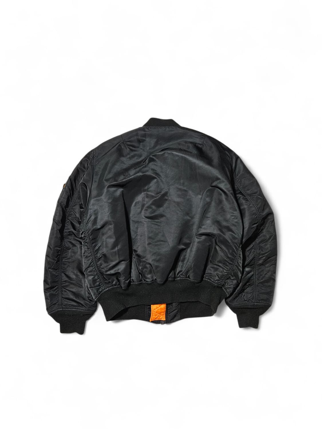 알파인더스트리 블랙 Ma-1 항공점퍼 L 상품이미지3