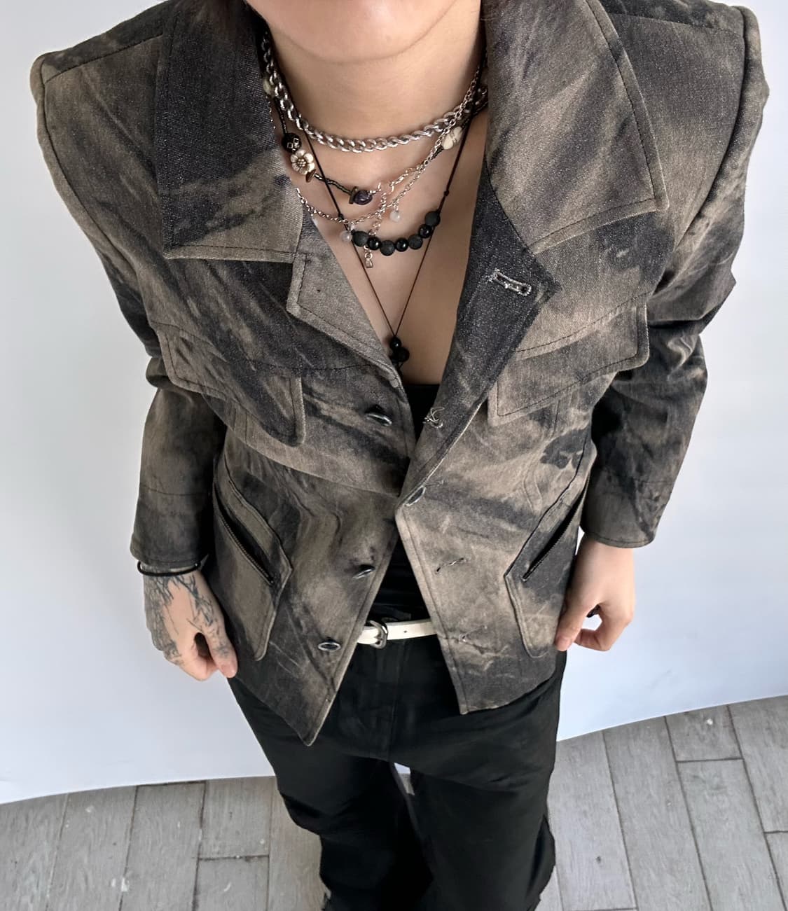 ROUGE MAGIC tie-dye jacket 상품이미지1