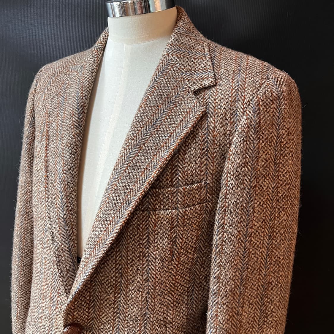 70s 해리스트위드 미국 백화점 테일러드 자켓 상품이미지5