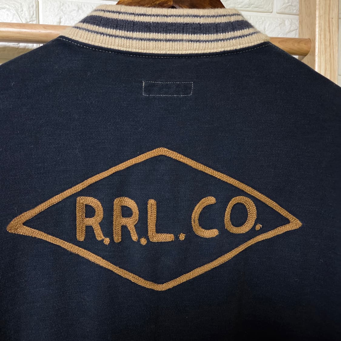 더블알엘, rrl 몰스킨 바시티 자켓 xxl사이즈 상품이미지5