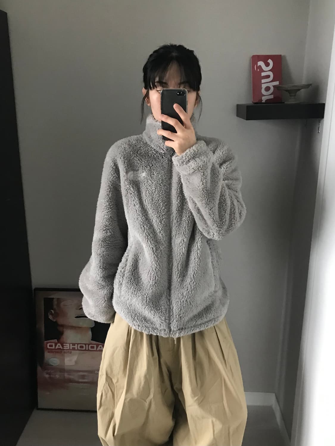 노스페이스 화이트라벨 컴피 플리스 집업 상품이미지1