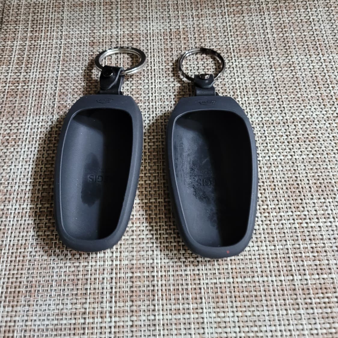 알칸타라 가죽 레더 Hyundai 현대차/현대자동차 차 키링 2개 상품이미지2