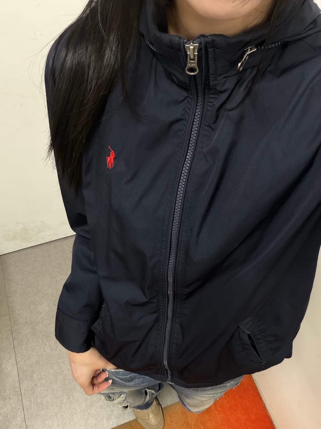 폴로 랄프로렌 로고 바람막이 상품이미지5