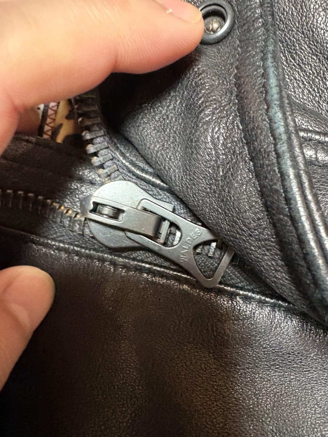 블랙아웃 바이커 자켓 XL 상품이미지2