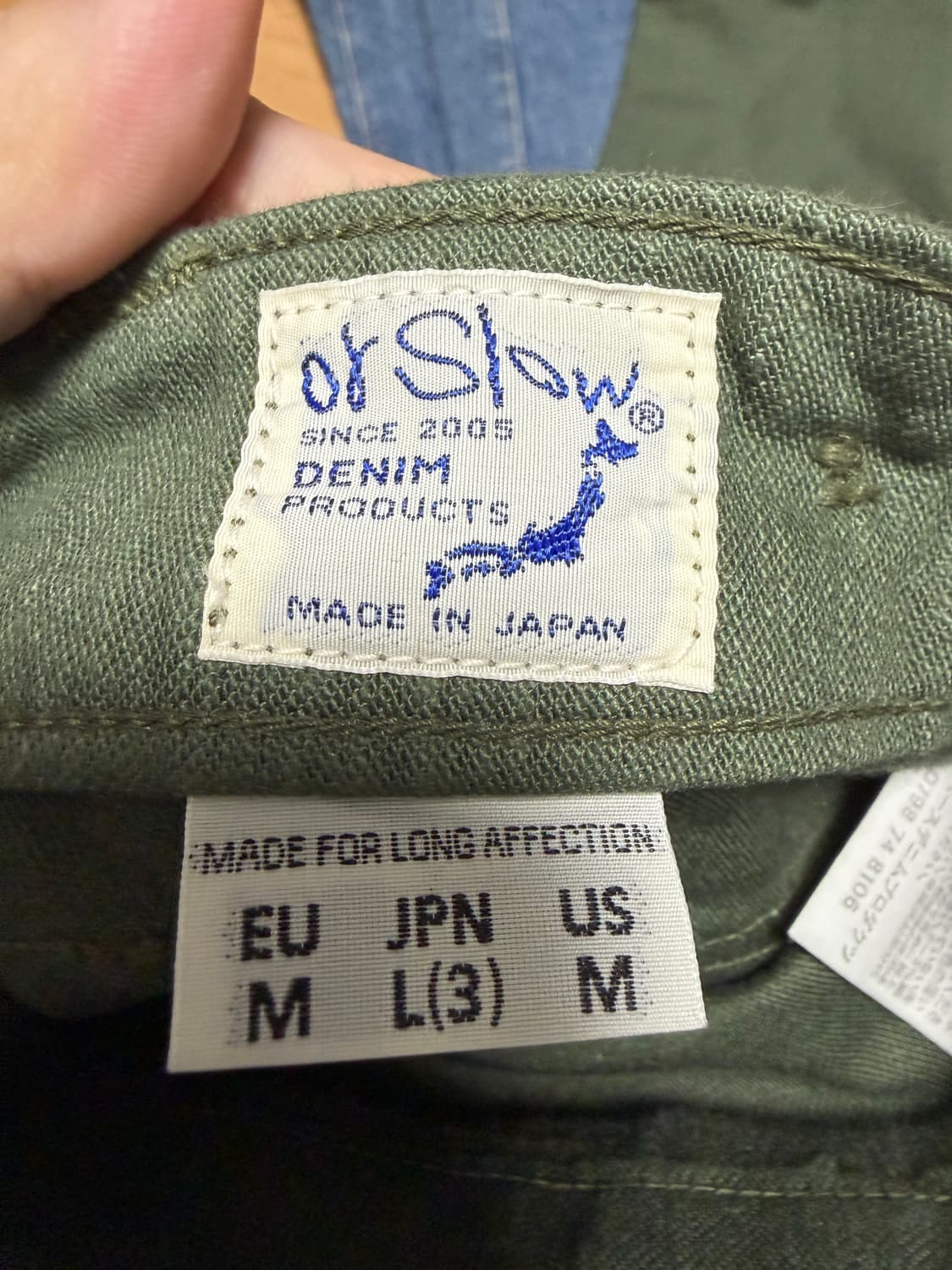 오어슬로우 퍼티그팬츠.구형 3사이즈 팝니다 상품이미지5