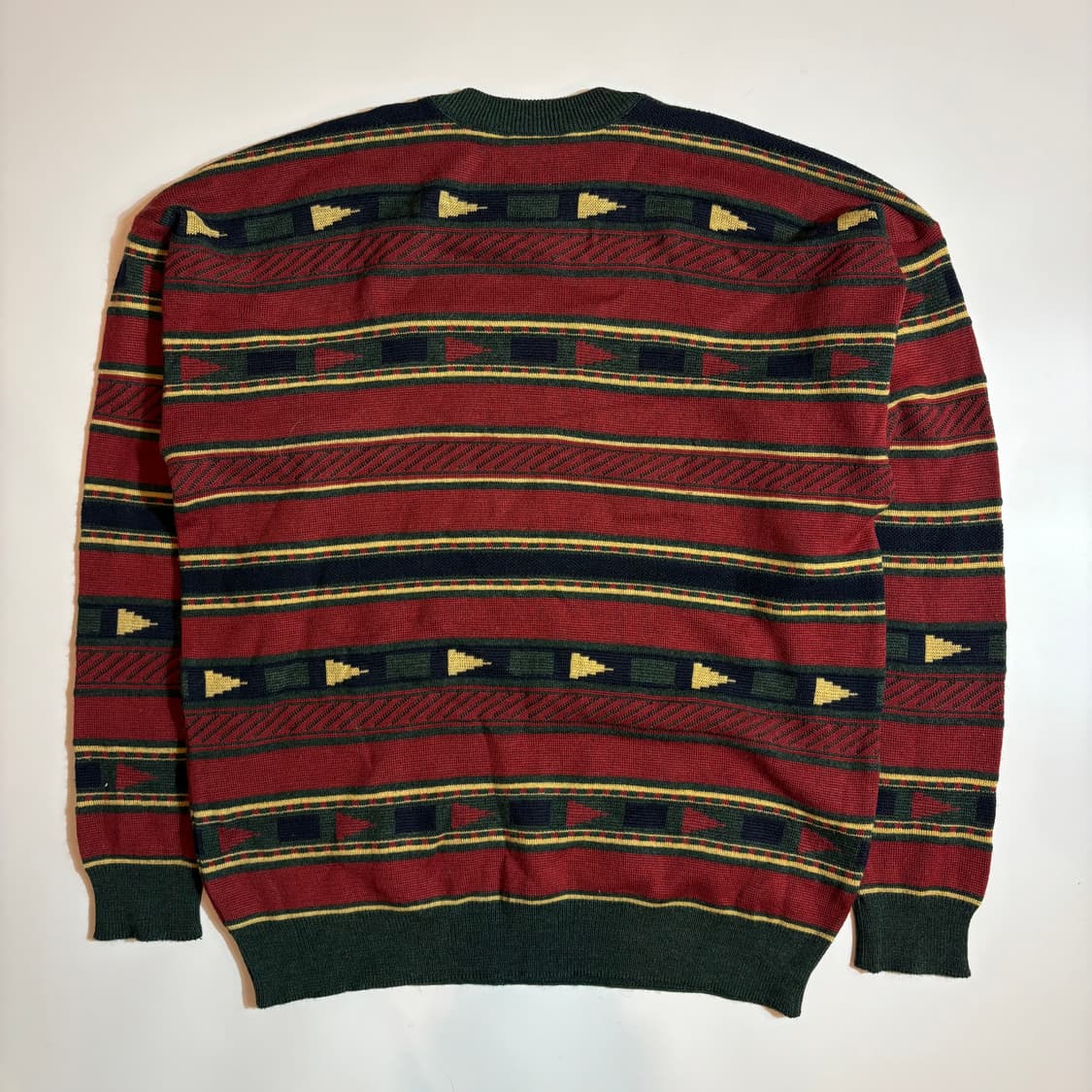 라코스테 아카이브 기하학 패턴 니트 상품이미지4