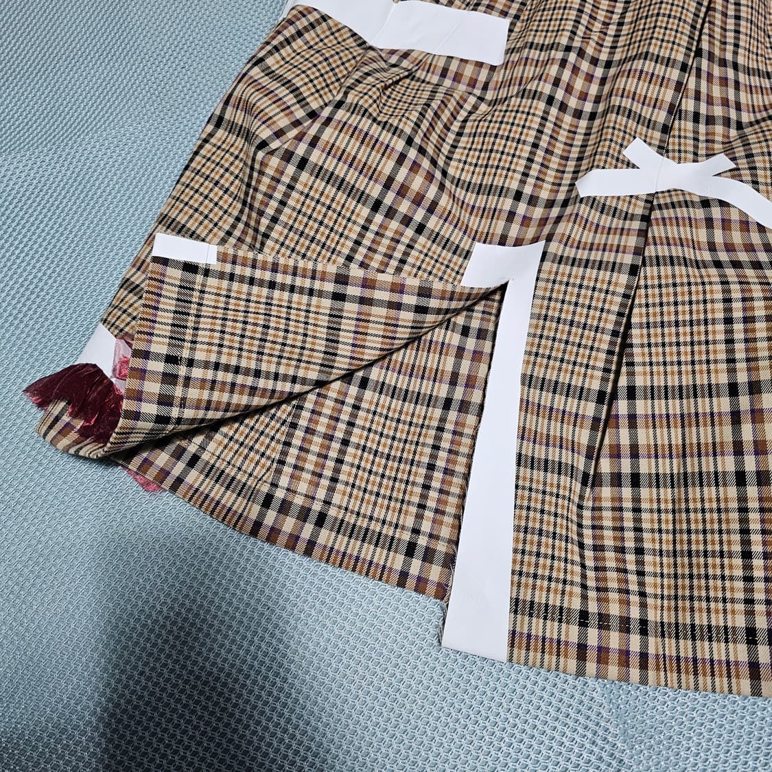 새상품 Kolor Eli'den 체크 스커트 백화점정품 상품이미지3