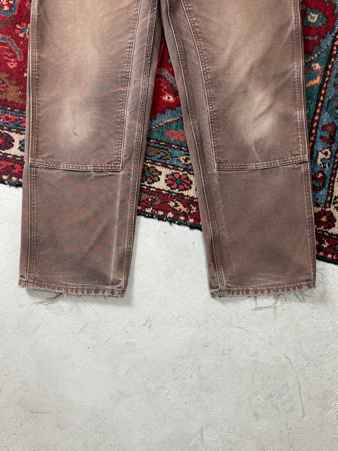 OG 칼하트 더블니 다크브라운 칼하트 B136 DKB 썩블니 상품이미지7