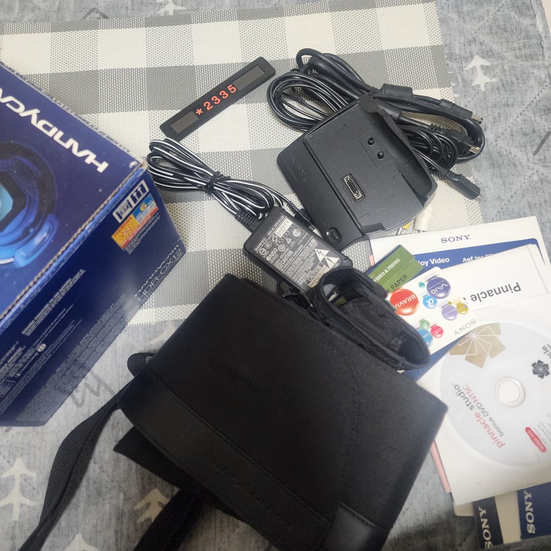 소니 핸디캠 HDR-CX 12 디지털캠코더 박스품 상품이미지9