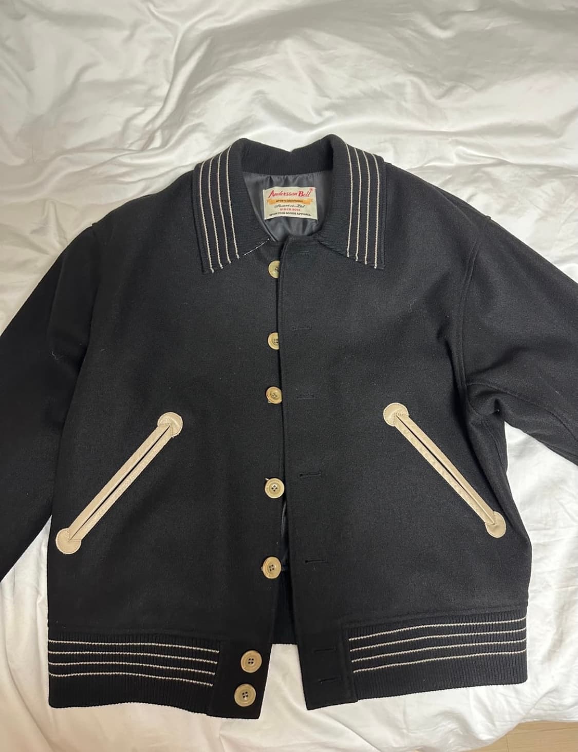 앤더슨벨 써니 바시티 자켓 M사이즈 상품이미지1