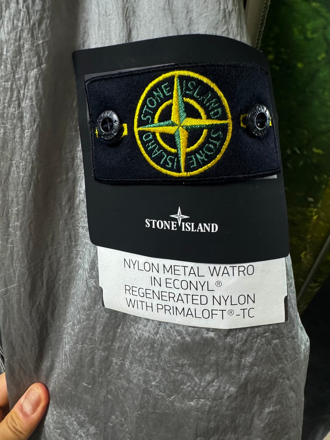 스톤아일랜드 프리마로프트 나일론메탈 롱경량자켓 롱패딩 상품이미지5