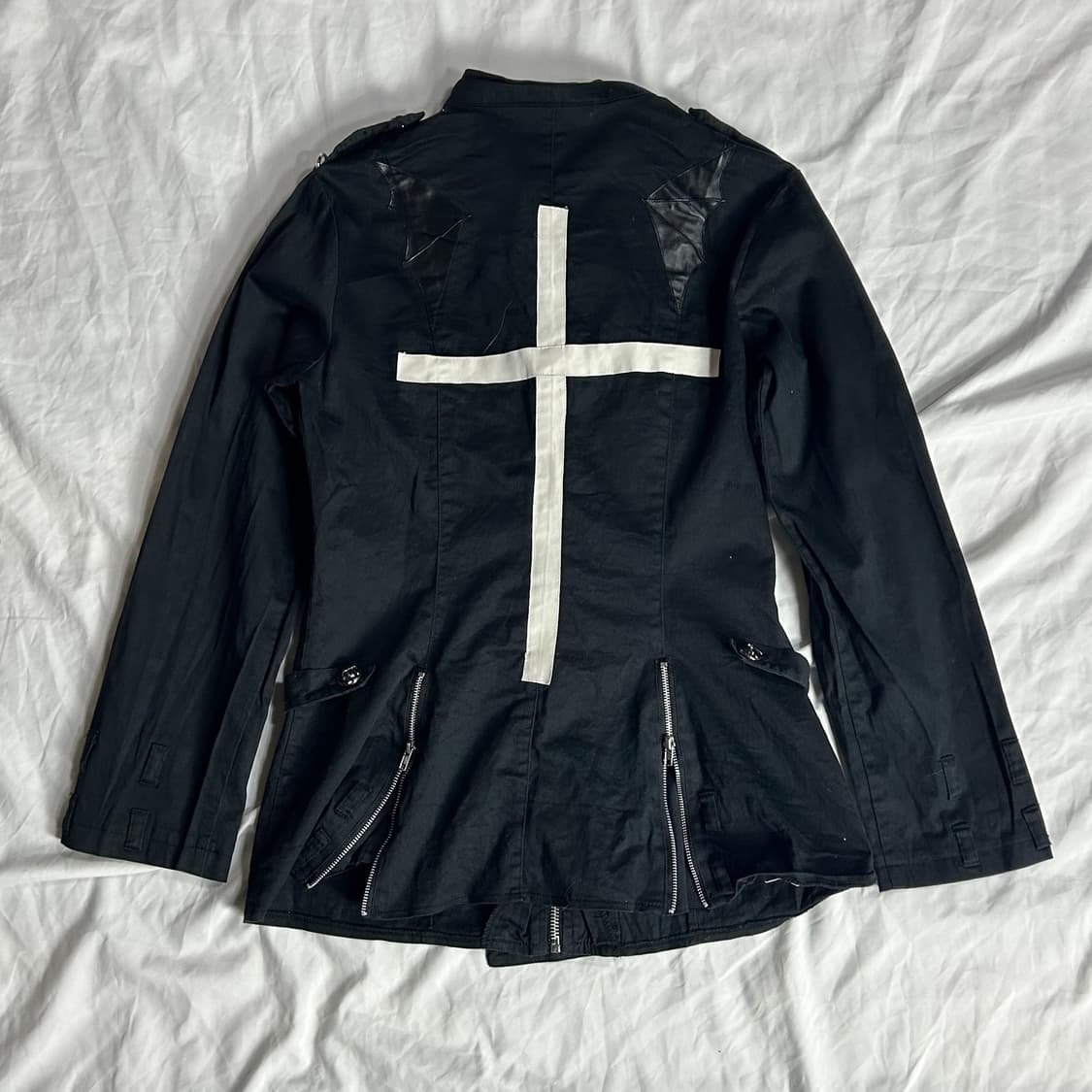 [BODY LINE] 바디라인 고딕 크로스 본디지 자켓 상품이미지2