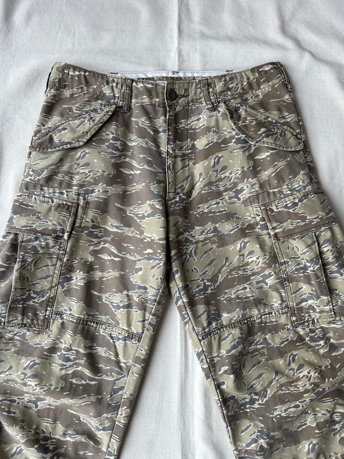 올드 유니클로 타이거 카모 카고 팬츠 30-31 상품이미지2