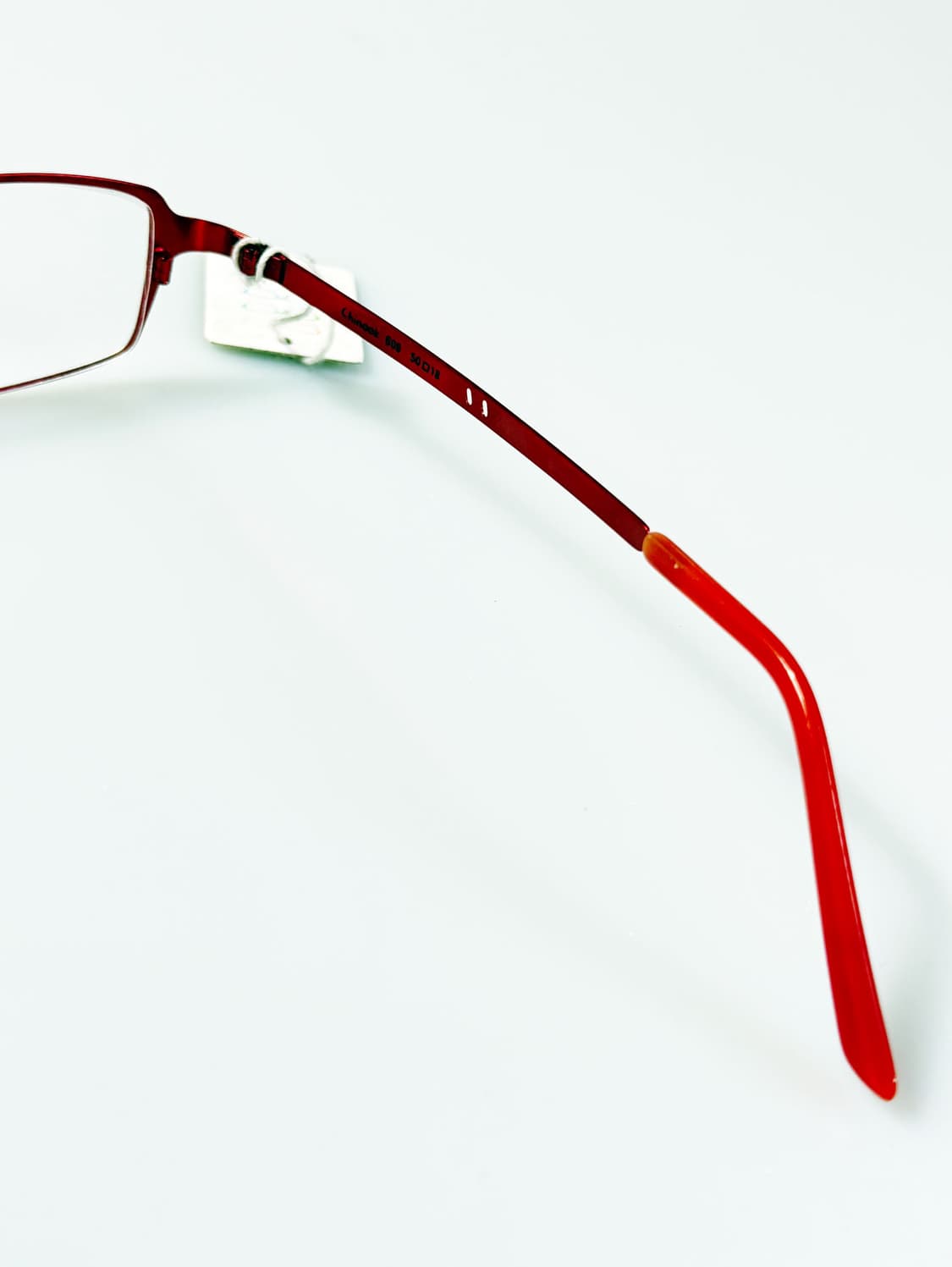 CHINOOK 레드 메탈 슬림 스퀘어 빈티지 안경 상품이미지6