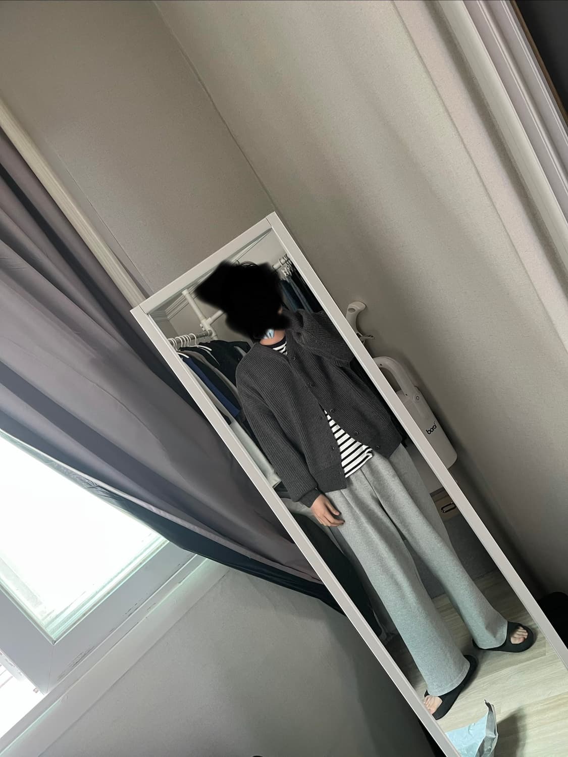 엘무드 가디건 그레이 48 상품이미지5