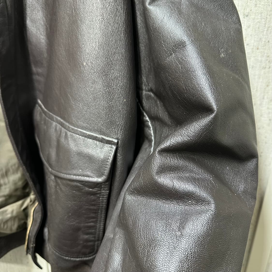 70‘s llbean 고트스킨 a-2 신슐레이트 자켓 상품이미지9