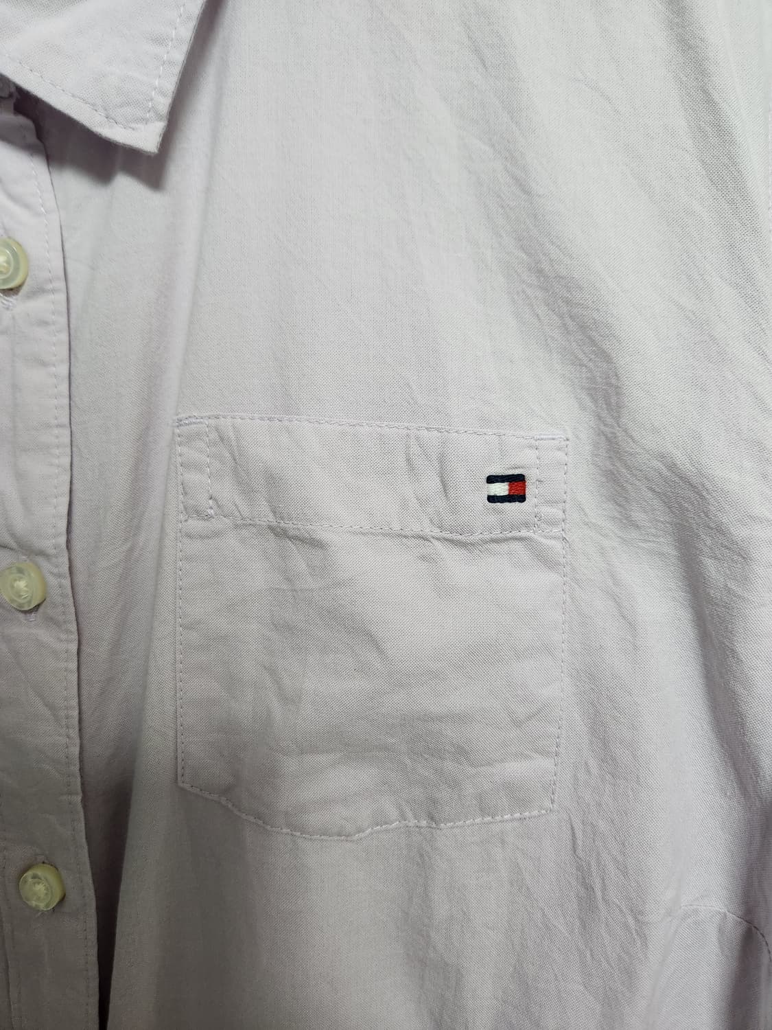 타미힐피거Tommy 코튼 셔츠 XL - S167 상품이미지5