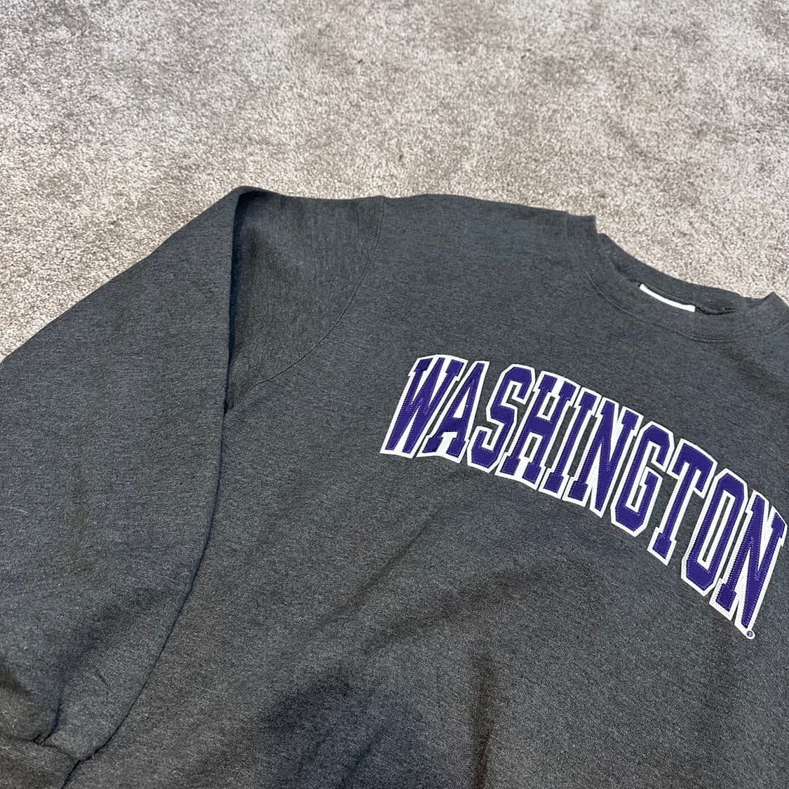 챔피온 다크그레이 워싱턴 컬리지 스웻M 상품이미지3