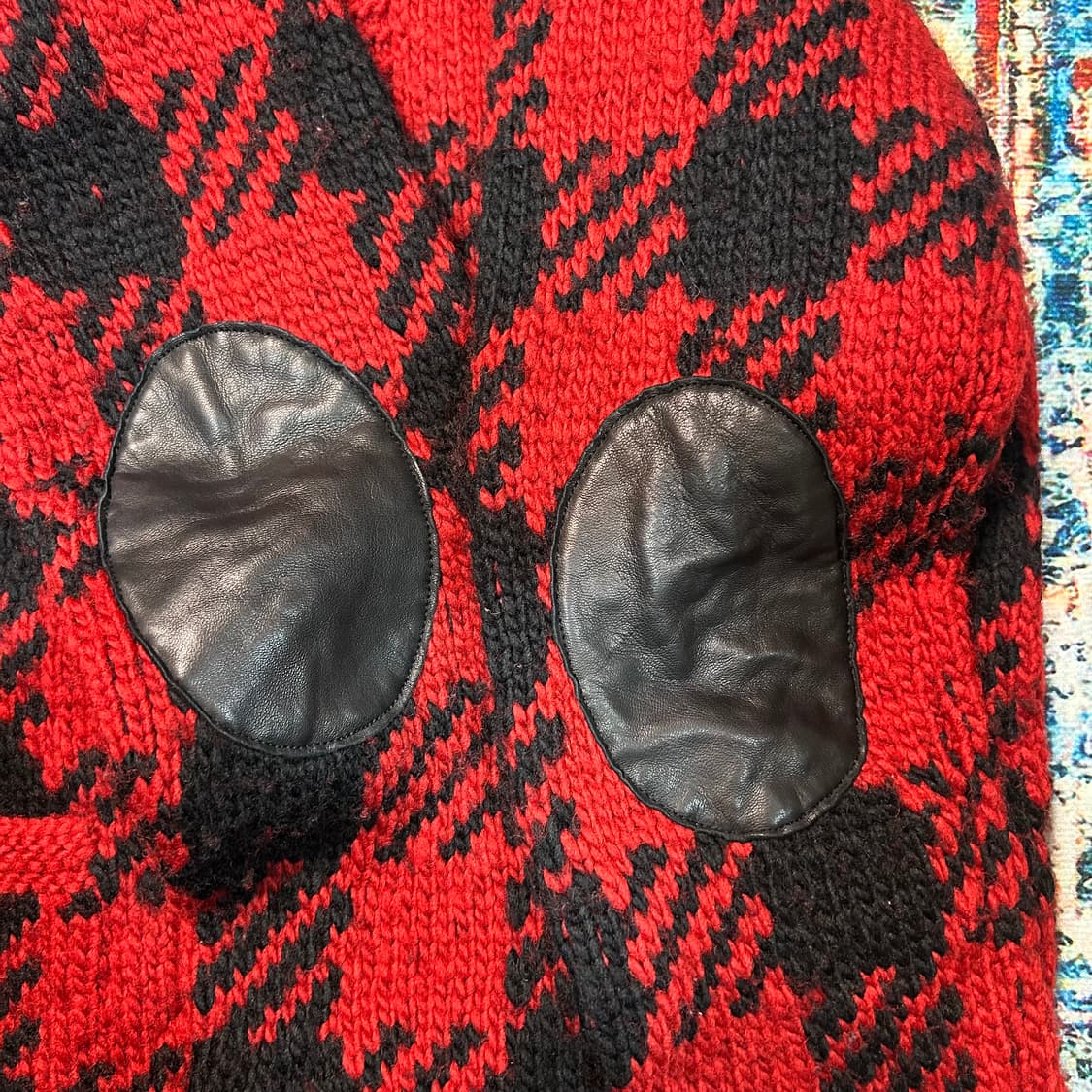 [XL] 08AW 넘버나인 숄카라 울 코위찬 상품이미지7