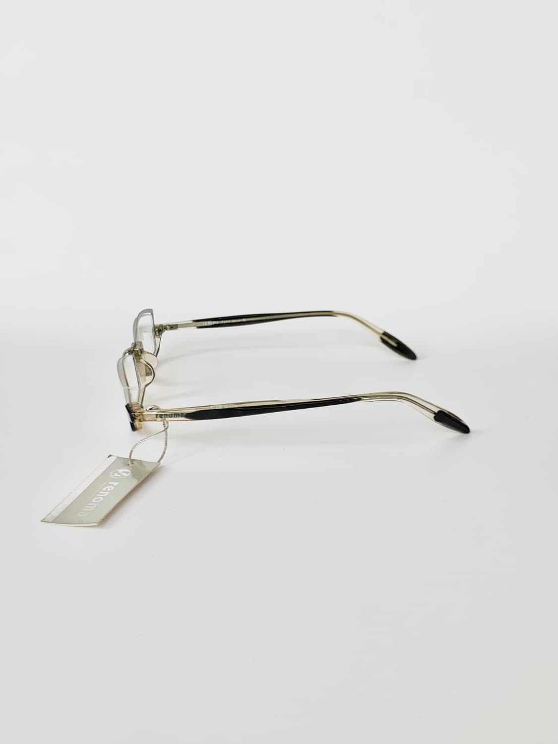 [픽키-580] 블랙 언더림 콤비 사각 뿔테 안경테 클래식 남녀공용 상품이미지3