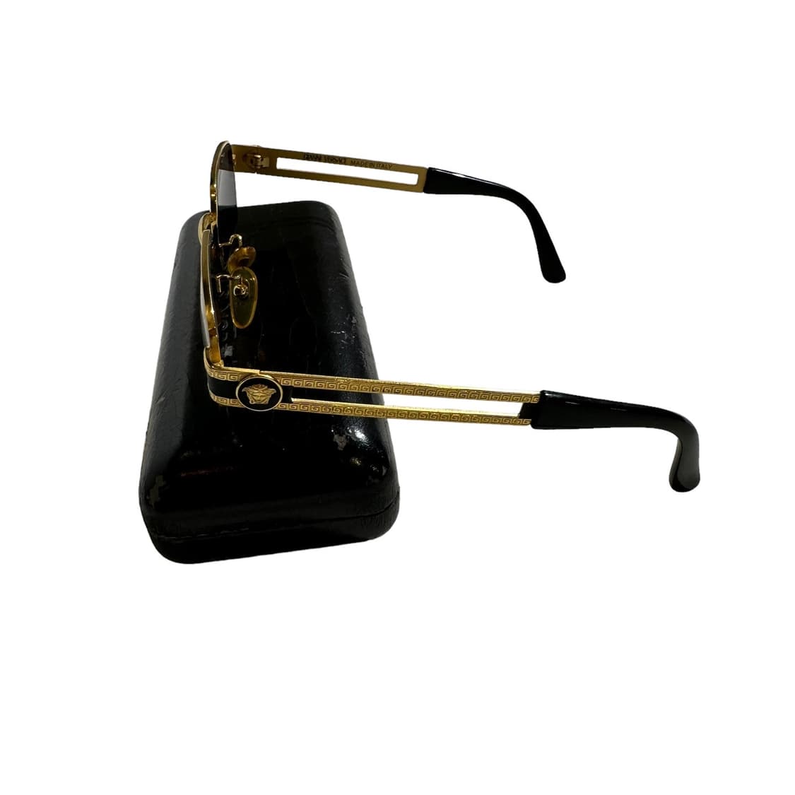 베르사체 Mod. S39 메두사 금장 로고 선글라스 상품이미지5