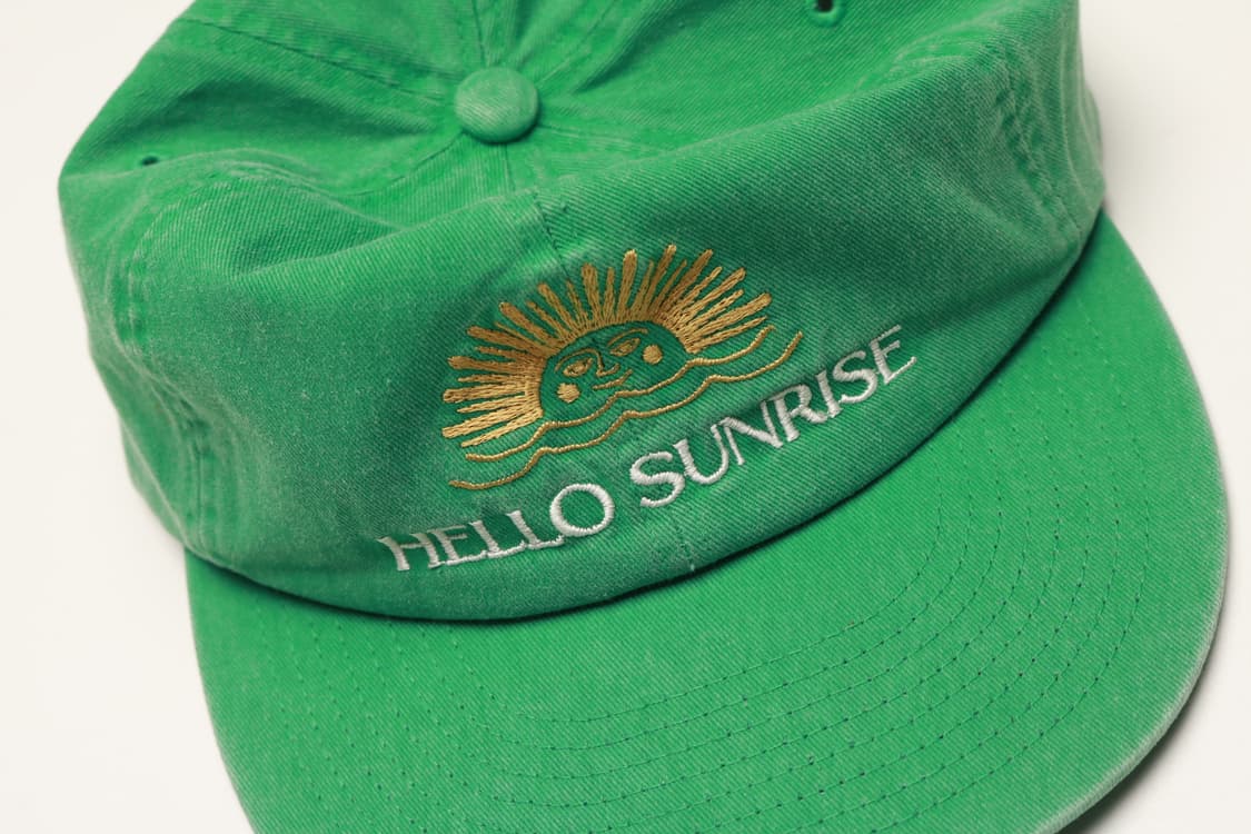 헬로선라이즈 투톤 워시드 6패널 캡 모자 상품이미지2