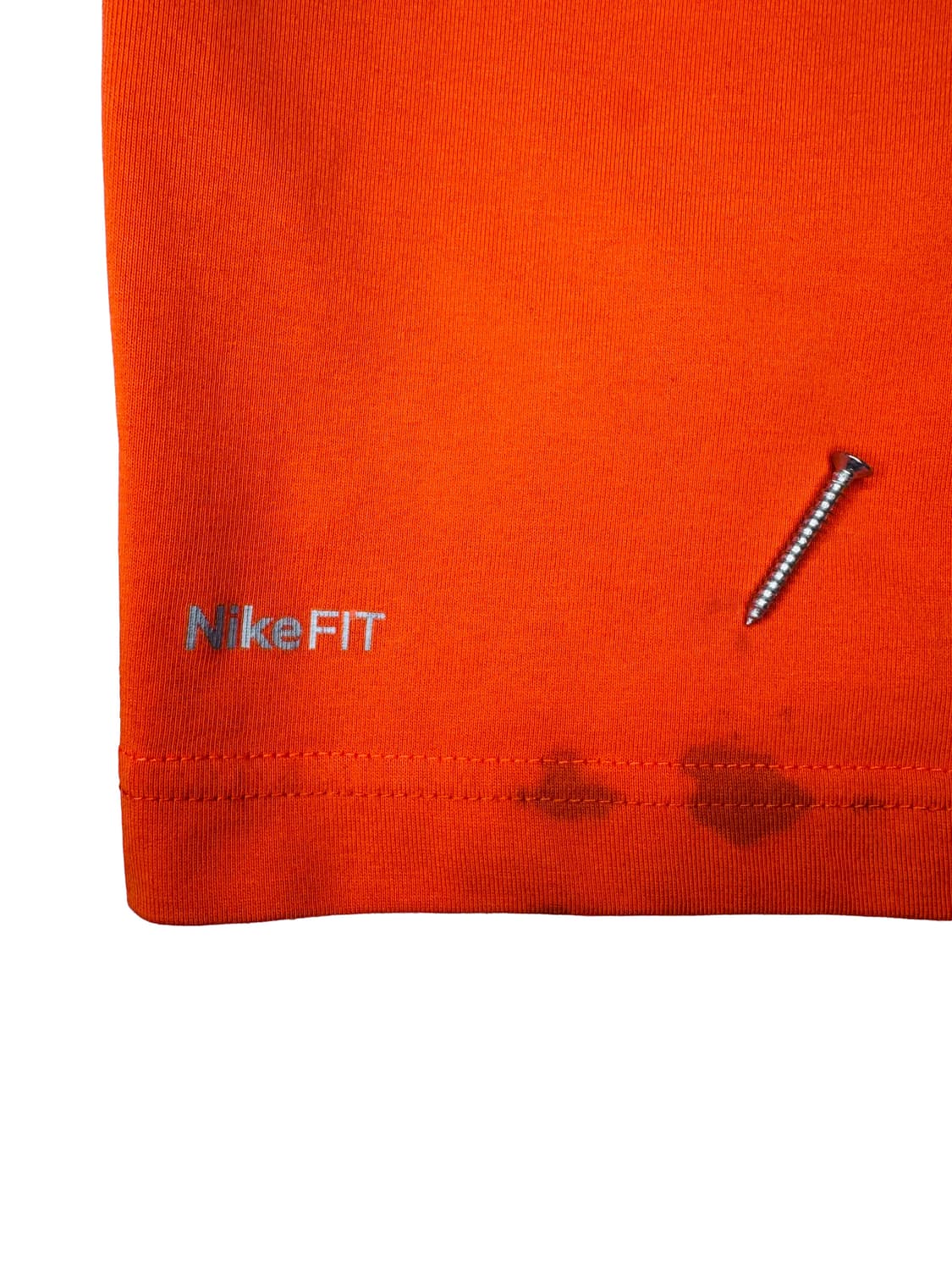 빈티지 00s 나이키 NIKE FIT 네덜란드 반더 바르트 티셔츠 XL 상품이미지4