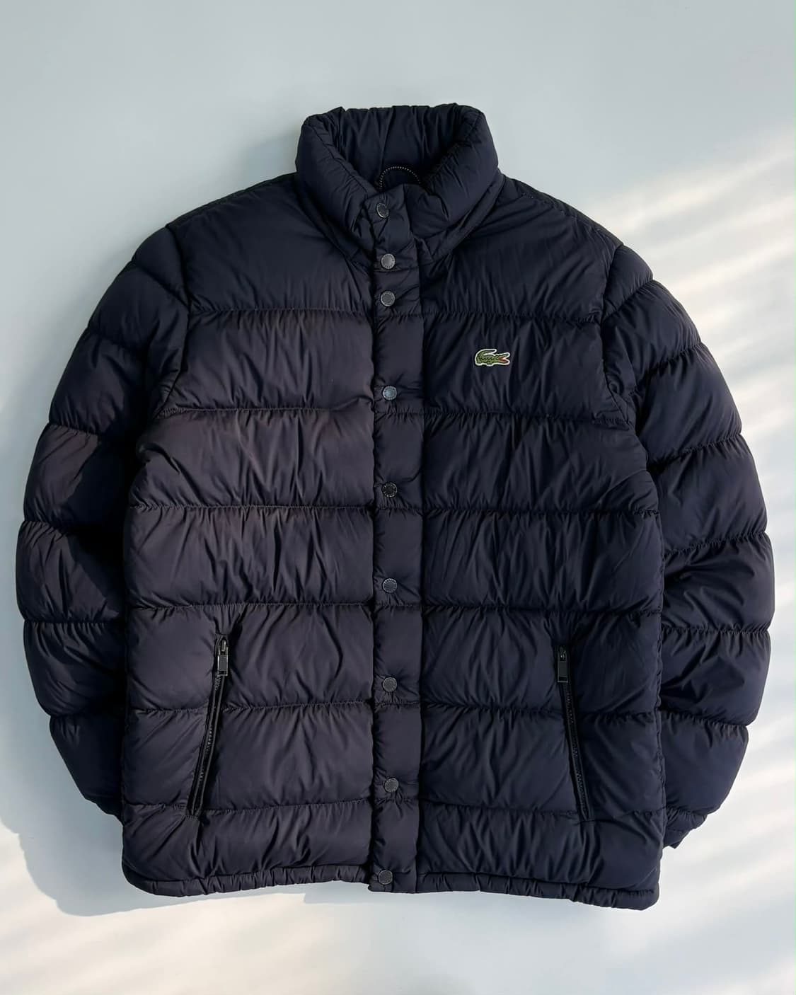 [52] 라코스테 네이비 구스다운 푸퍼 패딩 상품이미지1