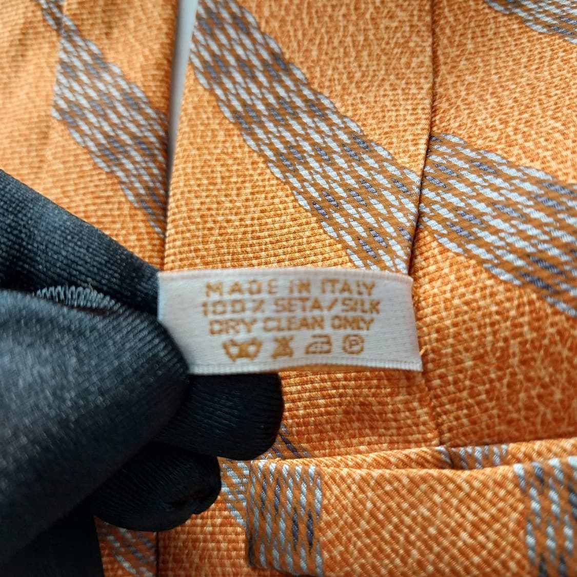 불가리 실크 세븐폴드 스트라이프 넥타이 9.8cm A+등급  K1263
 상품이미지10