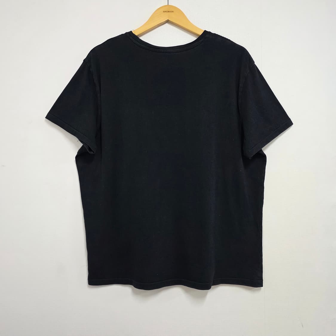 XL 폴로 랄프로렌 싱글스티치 반팔티셔츠 블랙 상품이미지2
